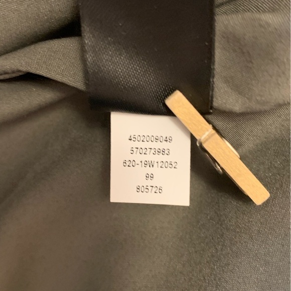 New With Tags WH | BM Dark Gray  Persian Cropped Coat-  LP - Picture 11 of 12